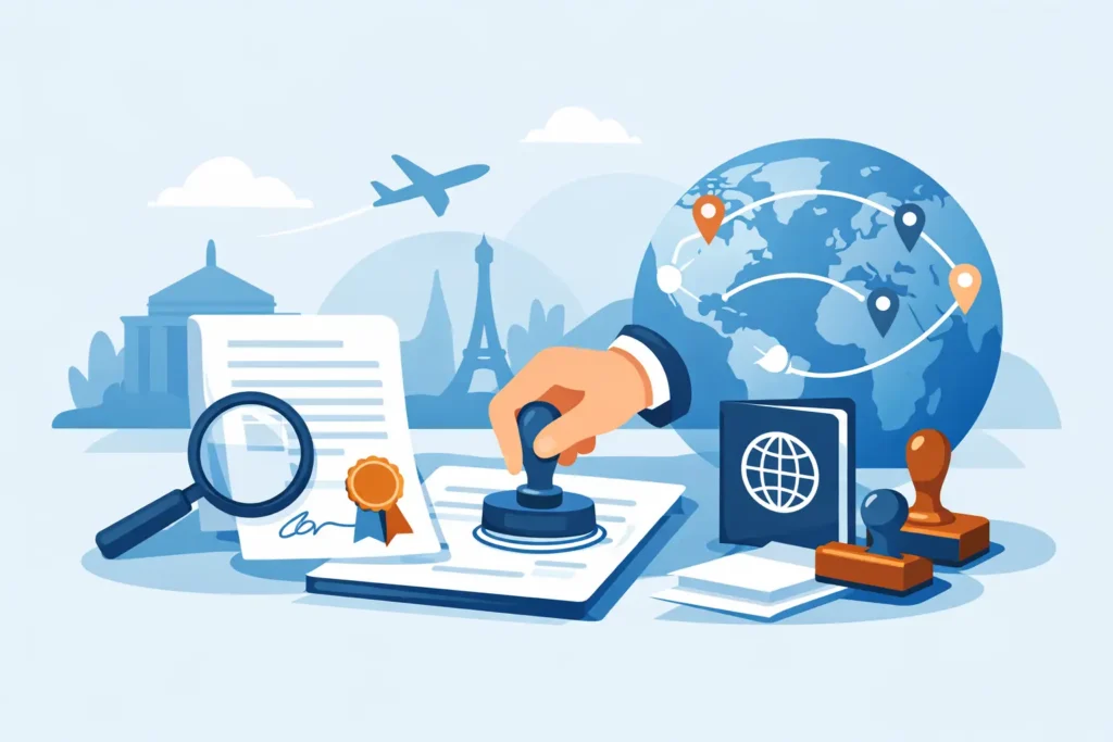 How to Authenticate Documents for Use Abroad