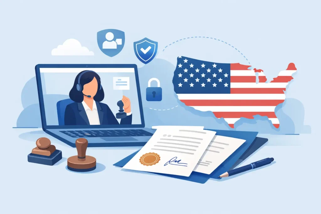 Virtual Notary for USA Documents Explained