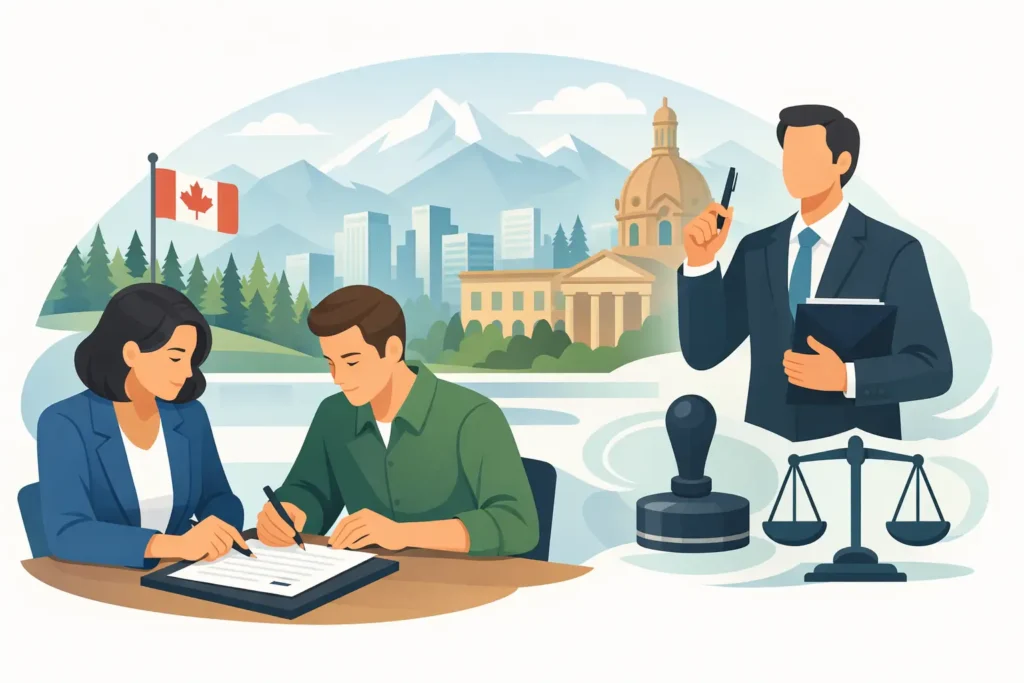 How to Witness a Declaration Correctly in Alberta
