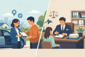 Mobile Notary Versus Office Notary Compared