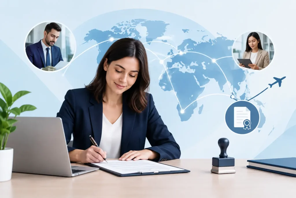 Cross Border Notarization Without Delays