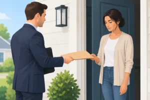 How Eviction Notice Delivery Must Be Handled